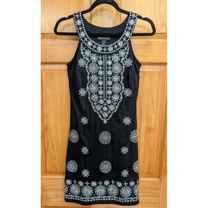 Inc International Concepts Women's Small Dress Embroidered Sequins Sleeveless